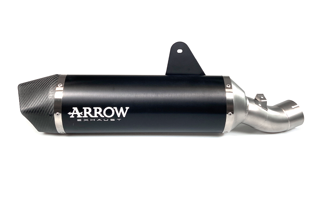 ARROW Escape MAXI RACE TECH para BMW R1200GS / R1250GS 2013- de aluminio, negro