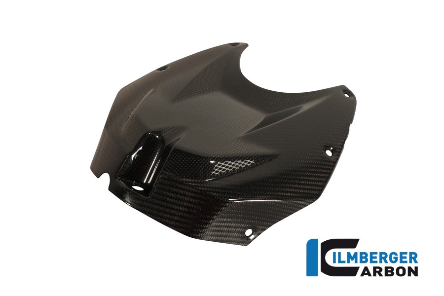 Cubierta superior de depósito de gasolina Ilmberger Carbon con rejilla, Carbono