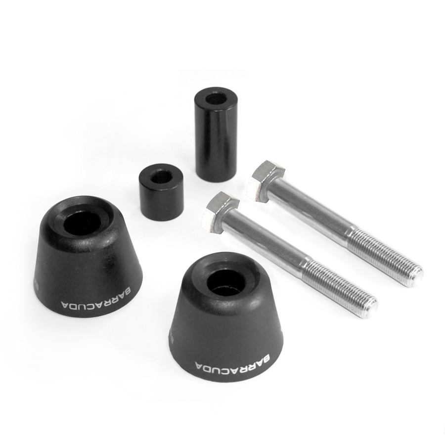 Kit Kawasaki Barracuda BLACK EDITION para Kawasaki Z650 2021-2022