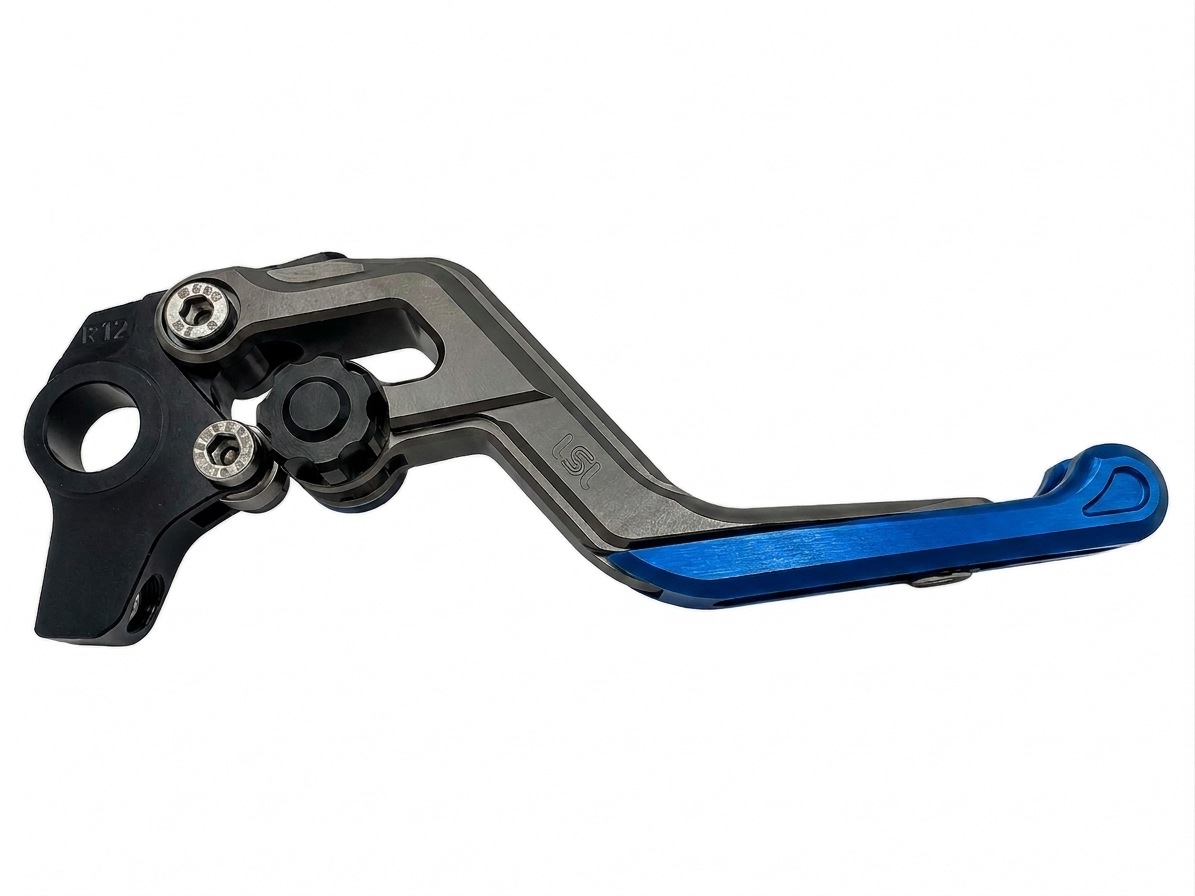 Maneta de freno LSL ERGONIA R49R Antracita/Negro/Azul