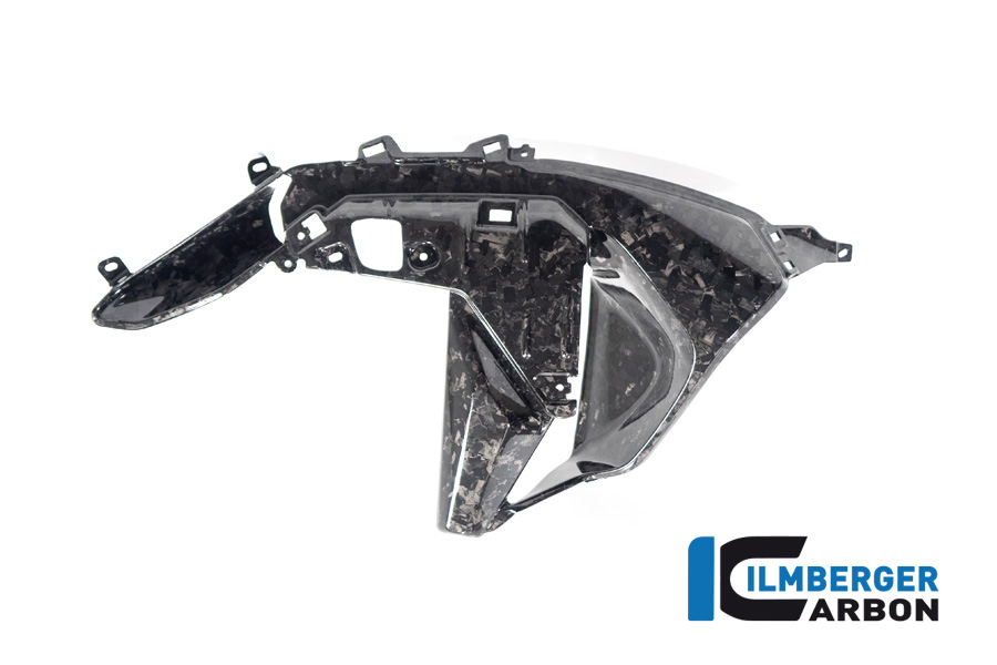 Carenado de salida de aire de carbono Ilmberger lado izquierdo Black Diamond Carbon, brillante, BMW R1300GS 2023-