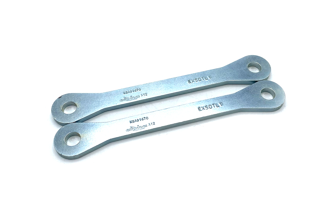 Kit de descenso alpha Technik 25mm para Yamaha FJR1300; Tipo RP08; Año del modelo 2003