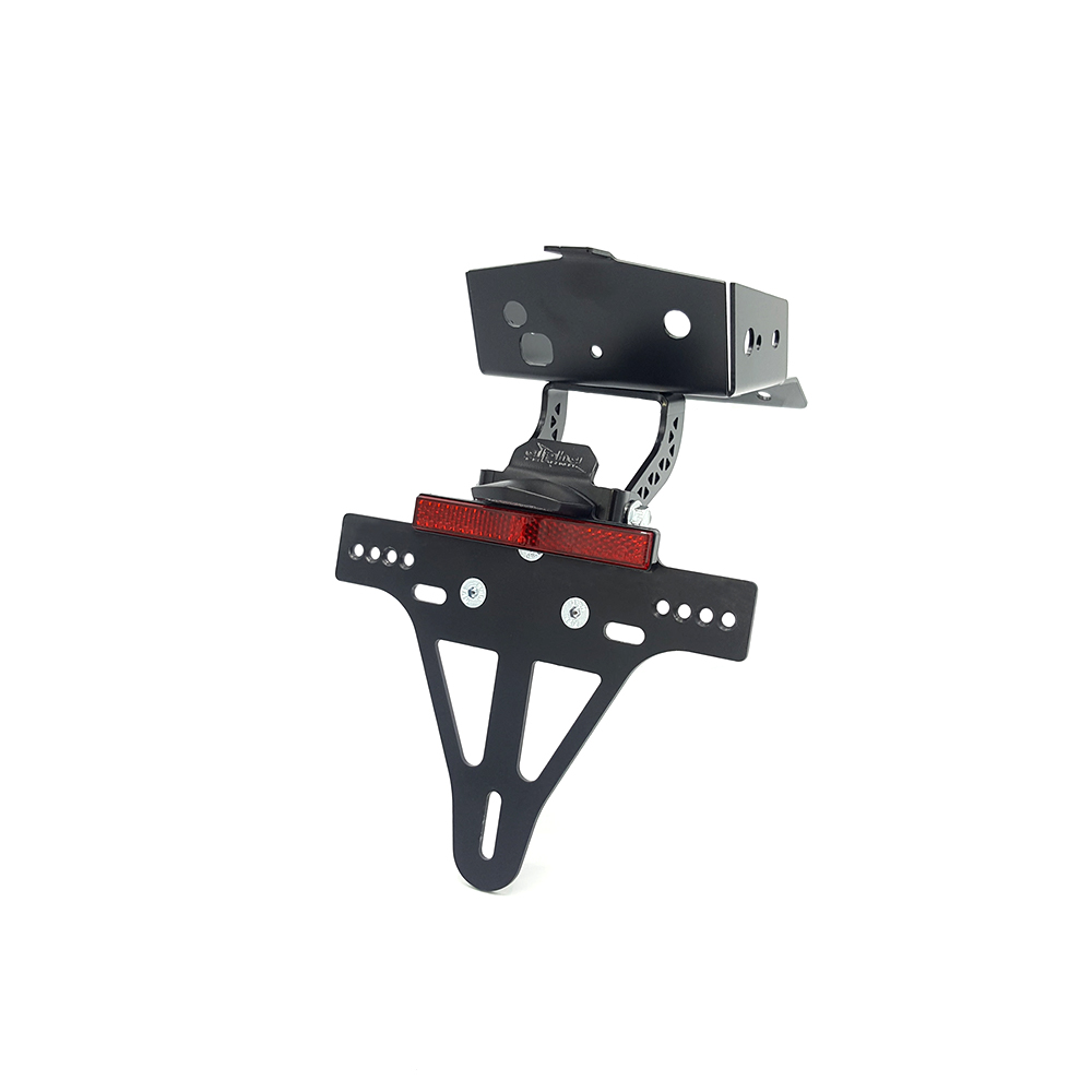 Soporte de matrícula alpha Technik para KTM 690SMC R; Tipo KTM690LC4; Año del modelo 2019-