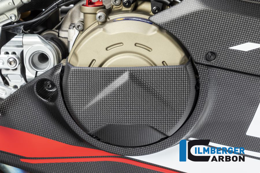 Ilmberger Carbon tapa de embrague mate para Ducati Panigale V4 / V4S a partir de 2018