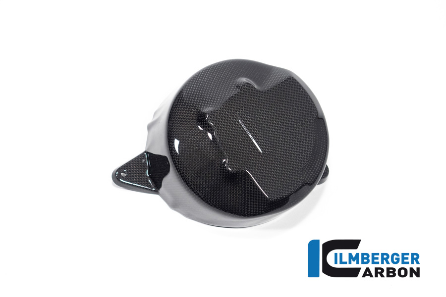 Ilmberger Carbon tapa de embrague cover, brillante, Ducati Multistrada V4 Pike's Peak 2022-, Diavel V4 2023-