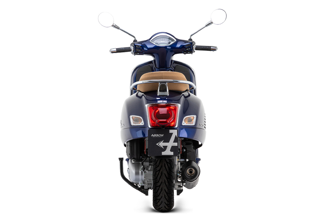 ARROW Escape DARK URBAN para Piaggio Vespa GTS 125 i.e. Año de modelo 2021-