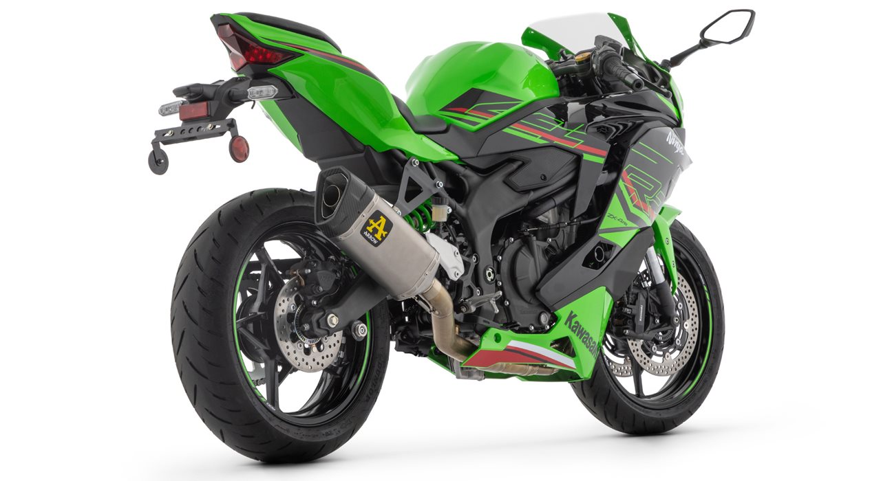 Sistema completo ARROW COMPETITION de acero inoxidable para Kawasaki ZX-4R, 2024-
