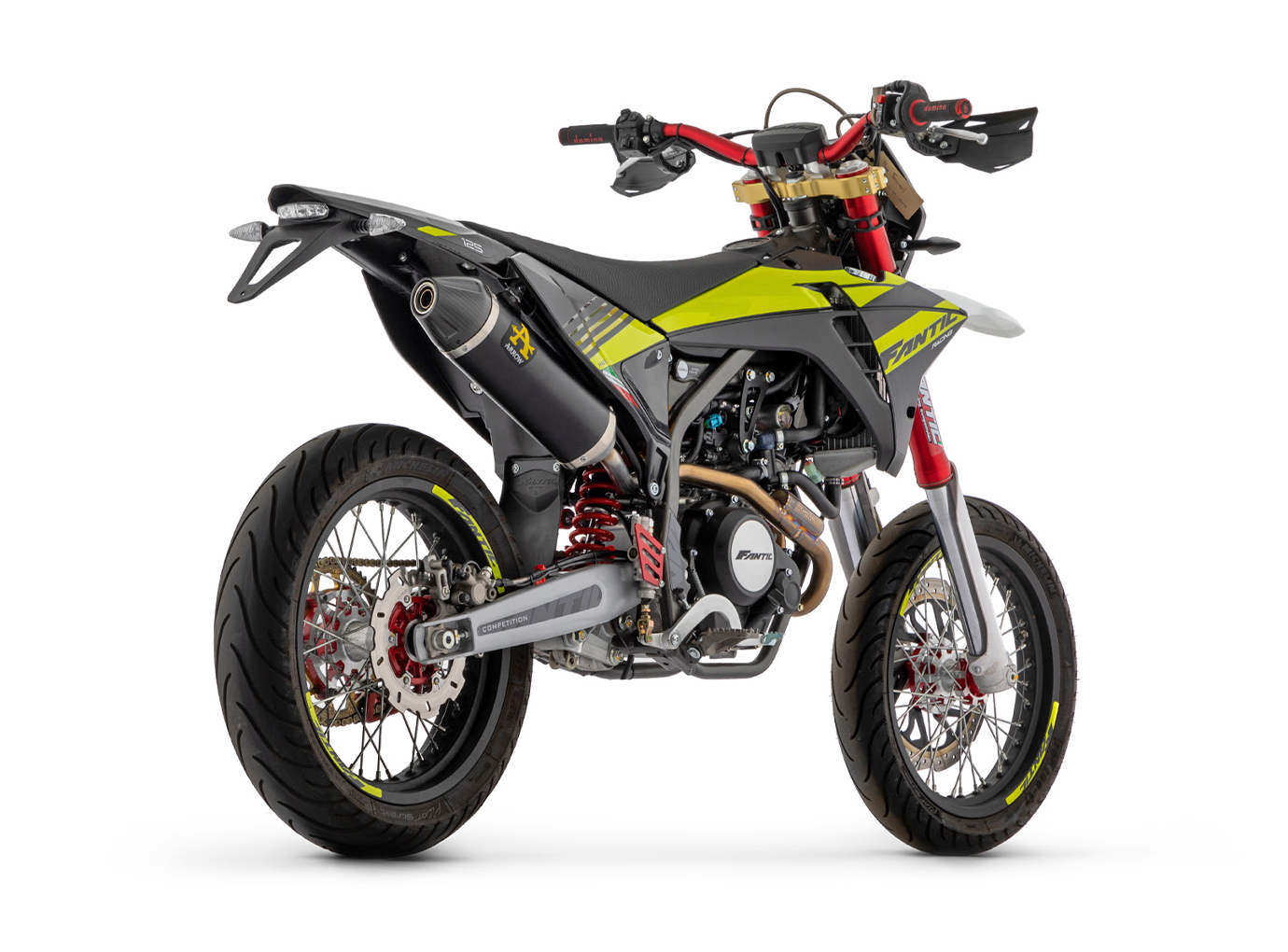 Silenciador ARROW DARK THUNDER para Fantic XEF / XMF 125 a partir del año de modelo 2023-