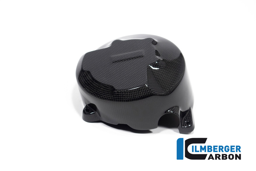 Ilmberger Carbon tapa de embrague cover, brillante, Ducati Multistrada V4 Pike's Peak 2022-, Diavel V4 2023-
