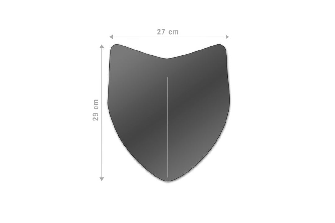 Parabrisas Barracuda Aerosport de Plexiglás para MV Agusta Brutale 910S / 989R / 1078RR 2004-2011
