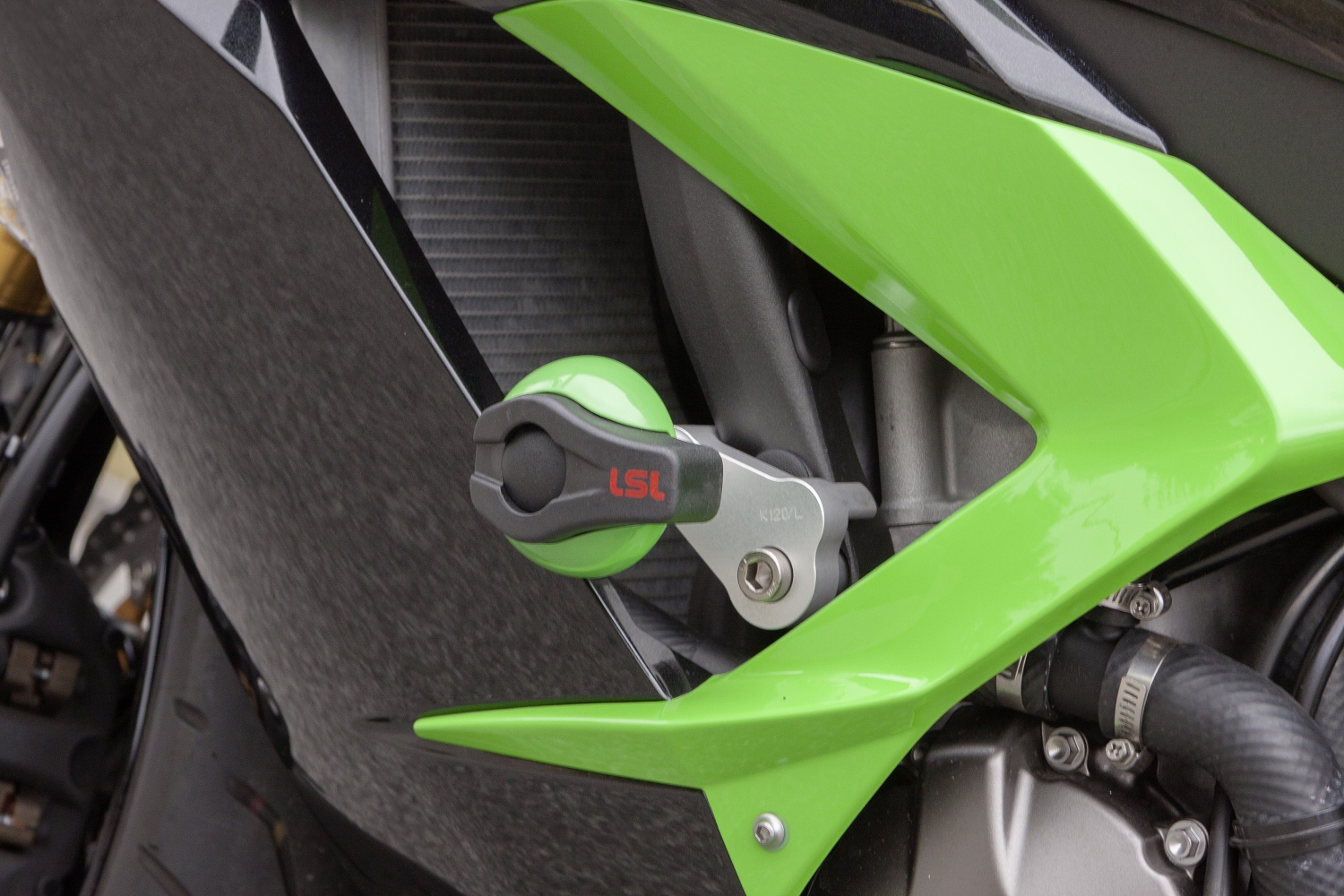 Kit de montaje de protectores anticaída LSL para Kawasaki ZX-6R 636 ABS, 2013-