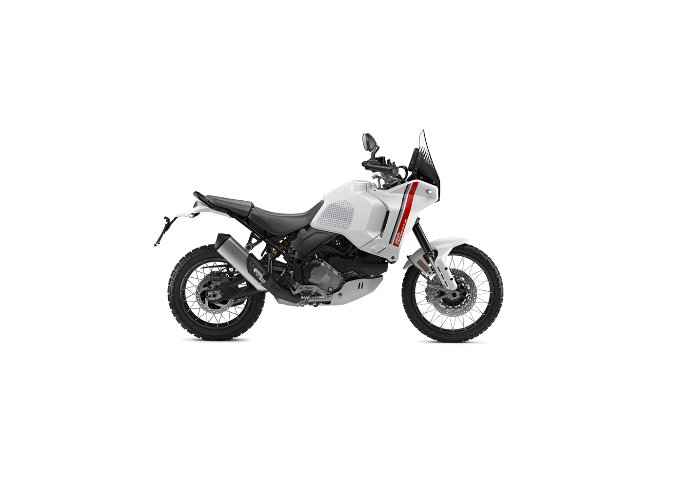 Almohadilla depósito de gasolina Stompgrip transparente, Icon, Kit depósito de gasolina para moto de calle para Ducati Desert X, 2022-2025