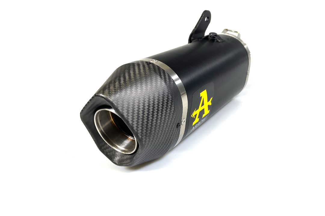 Escape ARROW DARK INDY-RACE para Yamaha MT-10 2016-2020, aluminio negro