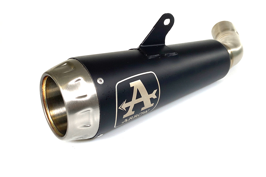 ARROW Escape DARK PRO-RACE Acero Inoxidable para Yamaha YZF-R3 Año del Modelo 2019-