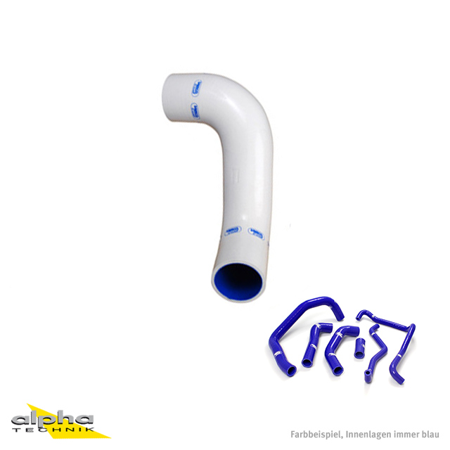 Kit de mangueras de silicona SAMCO SPORT blanco para Kawasaki ZX10R Año del modelo 2006-2007