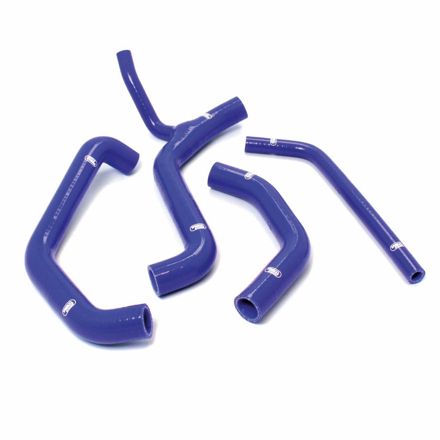 Kit de Mangueras de Silicona SAMCO SPORT Diseño Race Bike azul para Kawasaki ZX10R Modelo 2011-2015