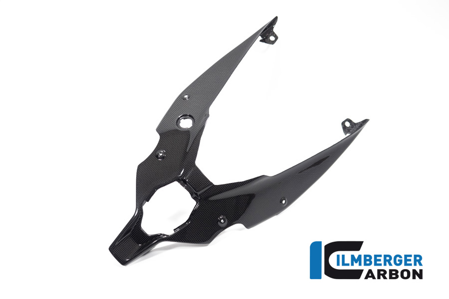 Cubierta inferior del subchasis de carbono Ilmberger brillante para Ducati Streetfighter V4 2020