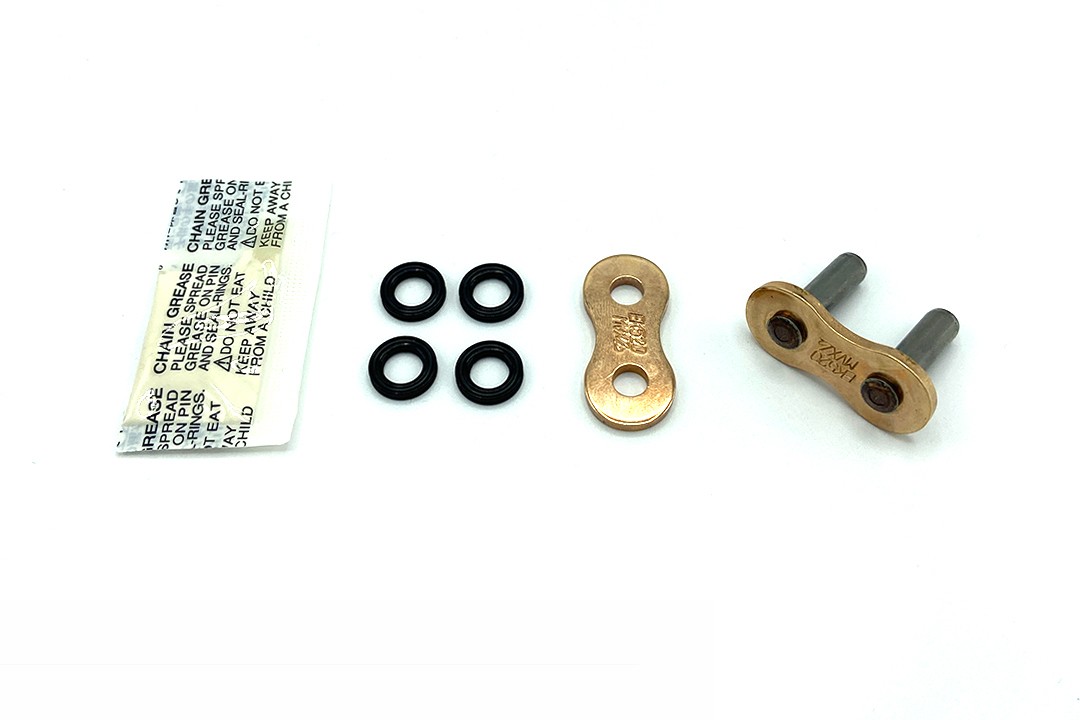 Cadena Enuma EK Eslabón de remache hueco EK 520 MVXZ2 dorado