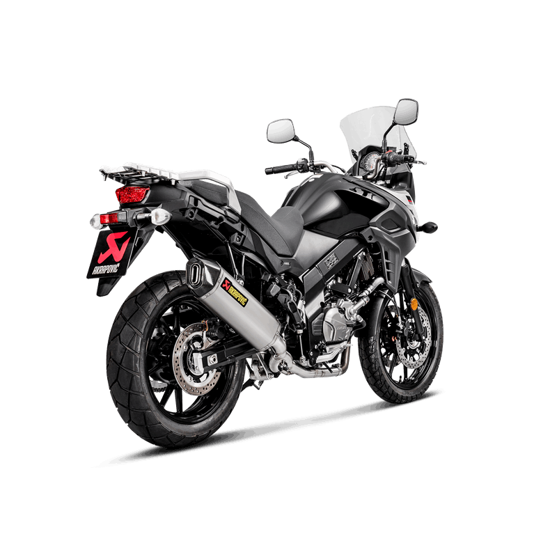 Línea Akrapovic Racing (Titanio) para Suzuki V-Strom 650 2017-