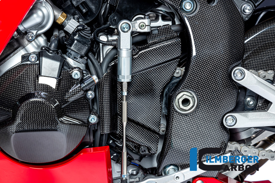 Cubierta de Piñón Ilmberger Carbono, brillante, para Honda CBR1000RR-R Fireblade (SP), SC82, a partir de 2020
