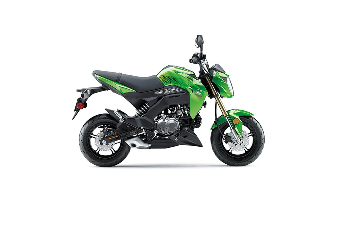 Stompgrip transparente, Volcano, para Kawasaki Z125, 2018-20