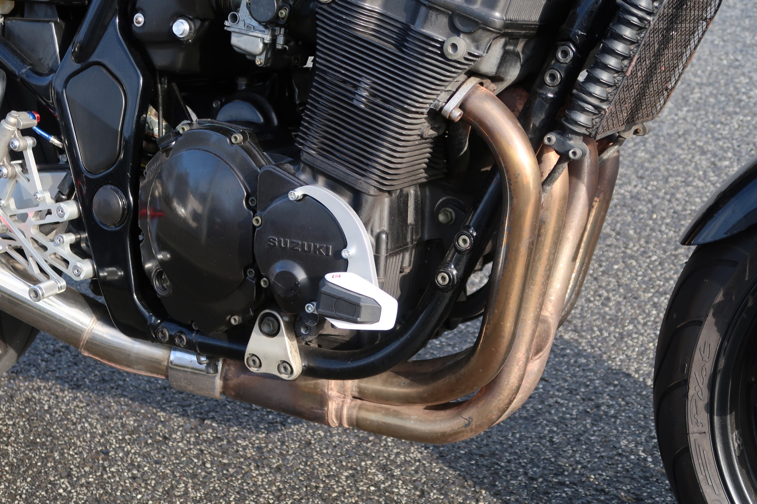 Kit de montaje LSL Crash Pad para Suzuki GSF/GSX/GSX-R