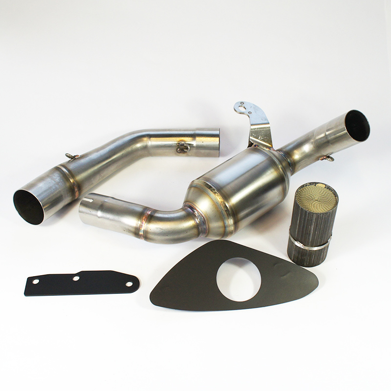 Tubo intermedio ARROW para KTM 125 RC 2015-16 / 390 RC 2015-16, con catalizador