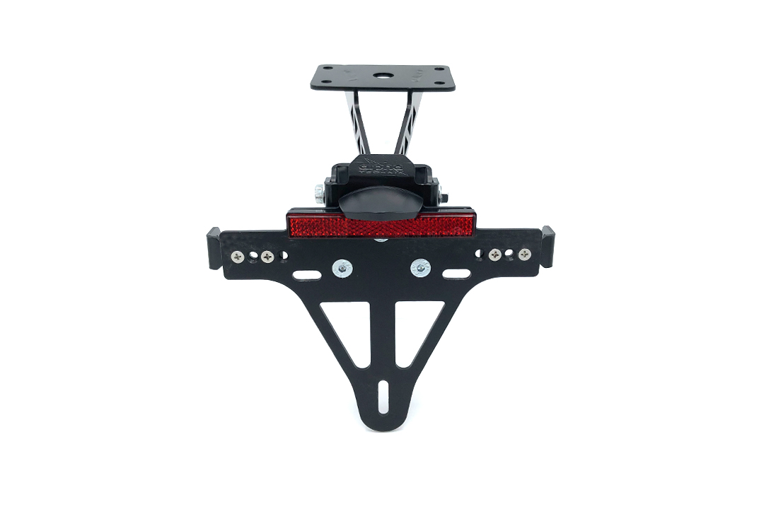 Soporte de matrícula alpha Technik para Yamaha MT07A, MT-07 y MT-07 Moto Cage, Tipo RM04, RM17 y RM18, a partir del año de modelo 2014-