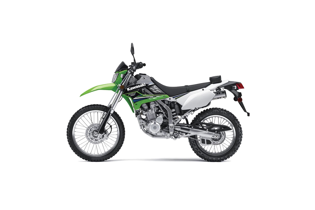 Stompgrip transparente, Icon, para Kawasaki KLX250, 2009-2020, KLX300, 2021-2025