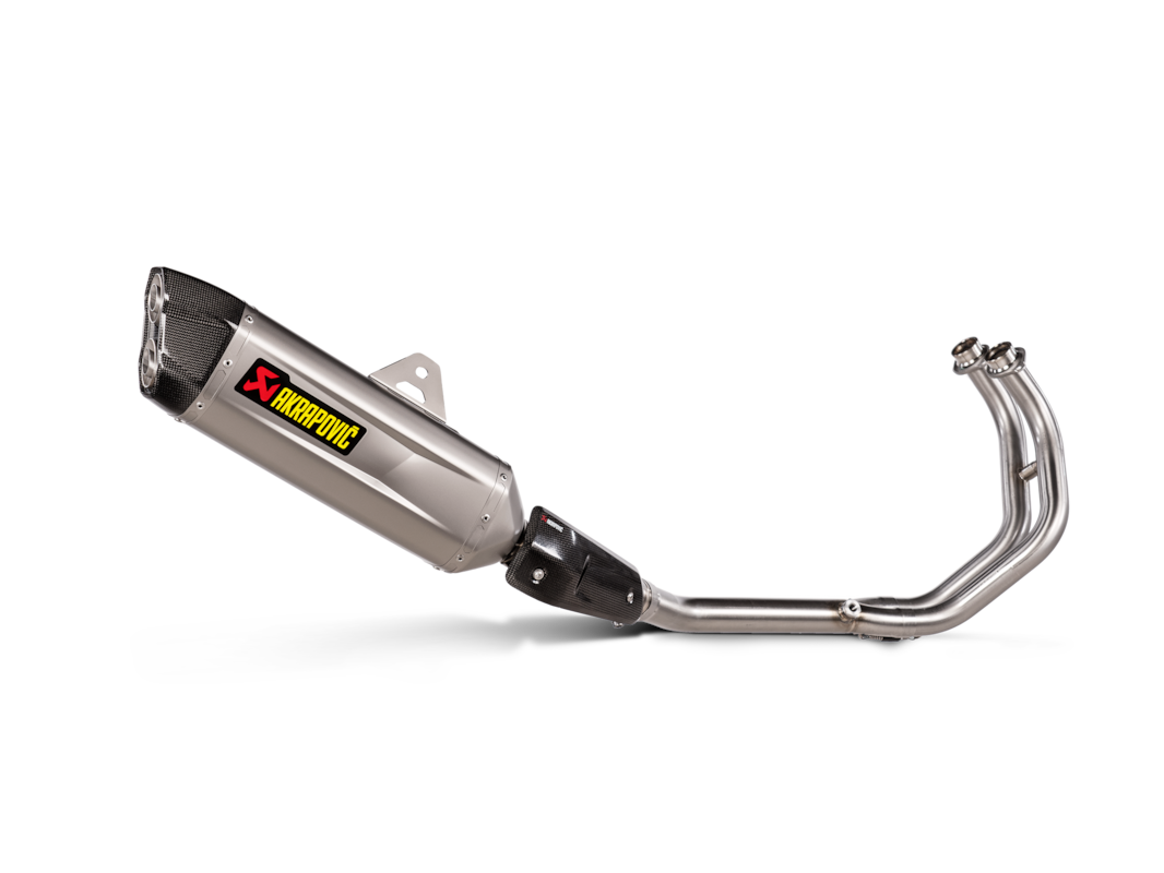 Colector Opcional Akrapovic (Acero Inoxidable) sistema de escape para Yamaha Tenere 700 2019-2026