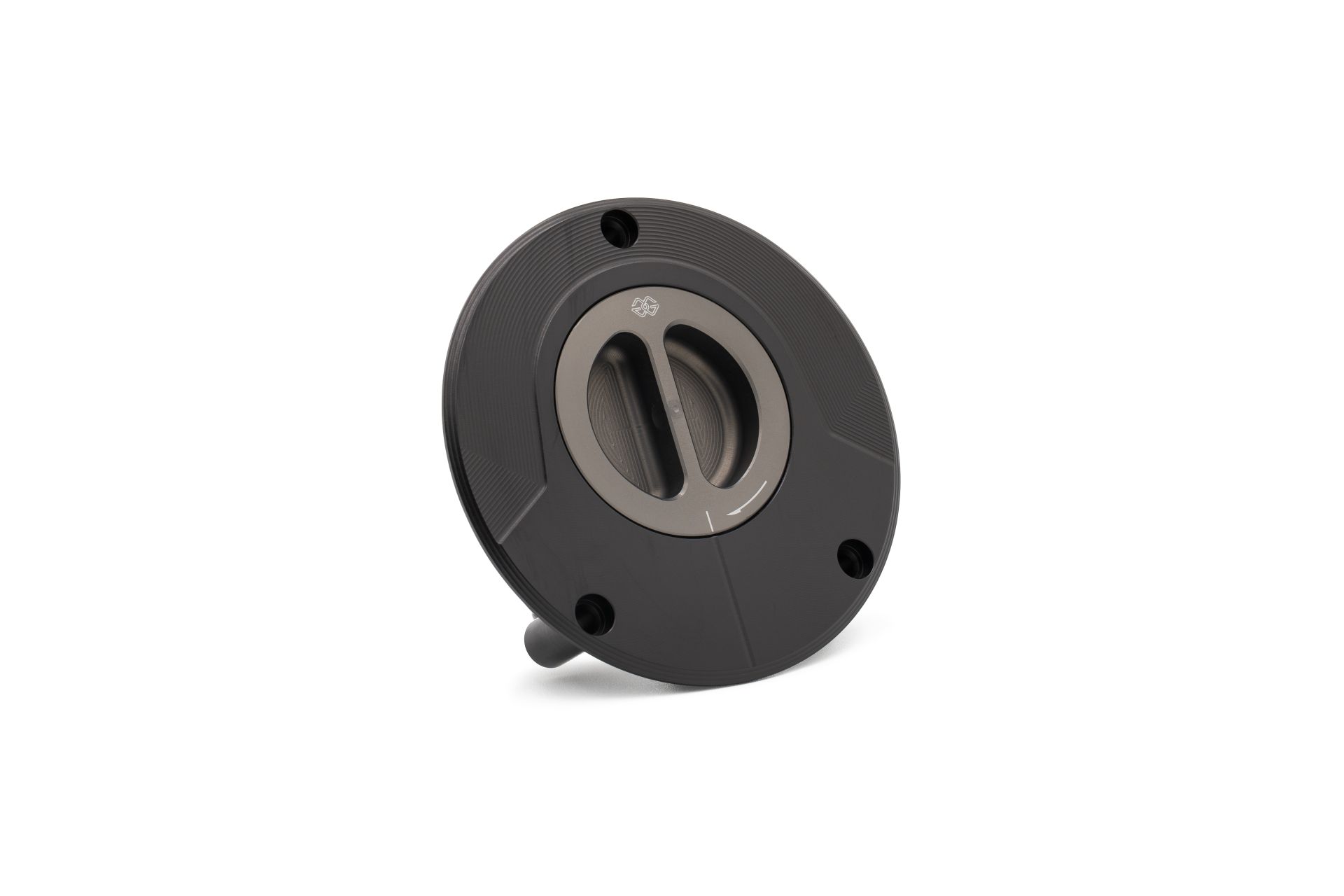 Tapa de combustible Gilles, negro-gris, para Aprilia RS 660, Tuono 660 y RS 457