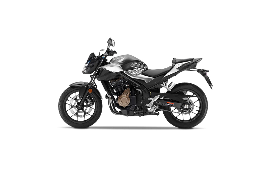 Almohadillas de tracción híbridas Stompgrip, para Honda CB500F / CBR500R, 2019-2025