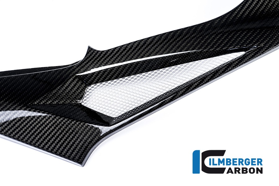 Tapa lateral Ilmberger de carbono lado derecho en depósito de gasolina Racing, Carbono