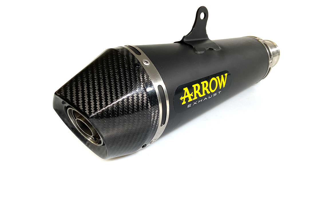 ARROW Escape X-KONE para Kawasaki Z650 / Ninja 650 / Versys 650 2017-2020, Acero inoxidable (Solo con colector ARROW)