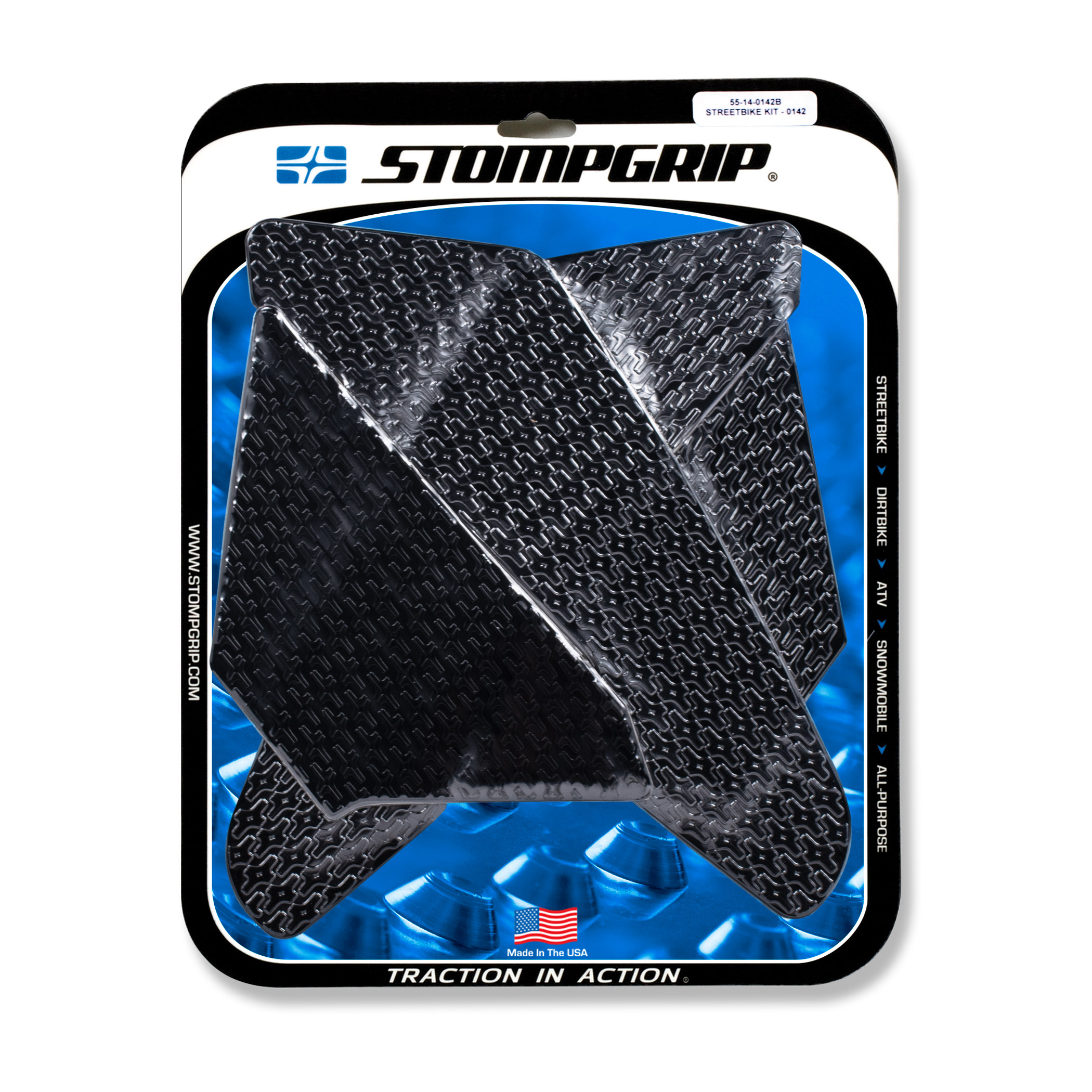 Stompgrip Traction Pads negros, para Honda CBR 1000RR, 2017-2019