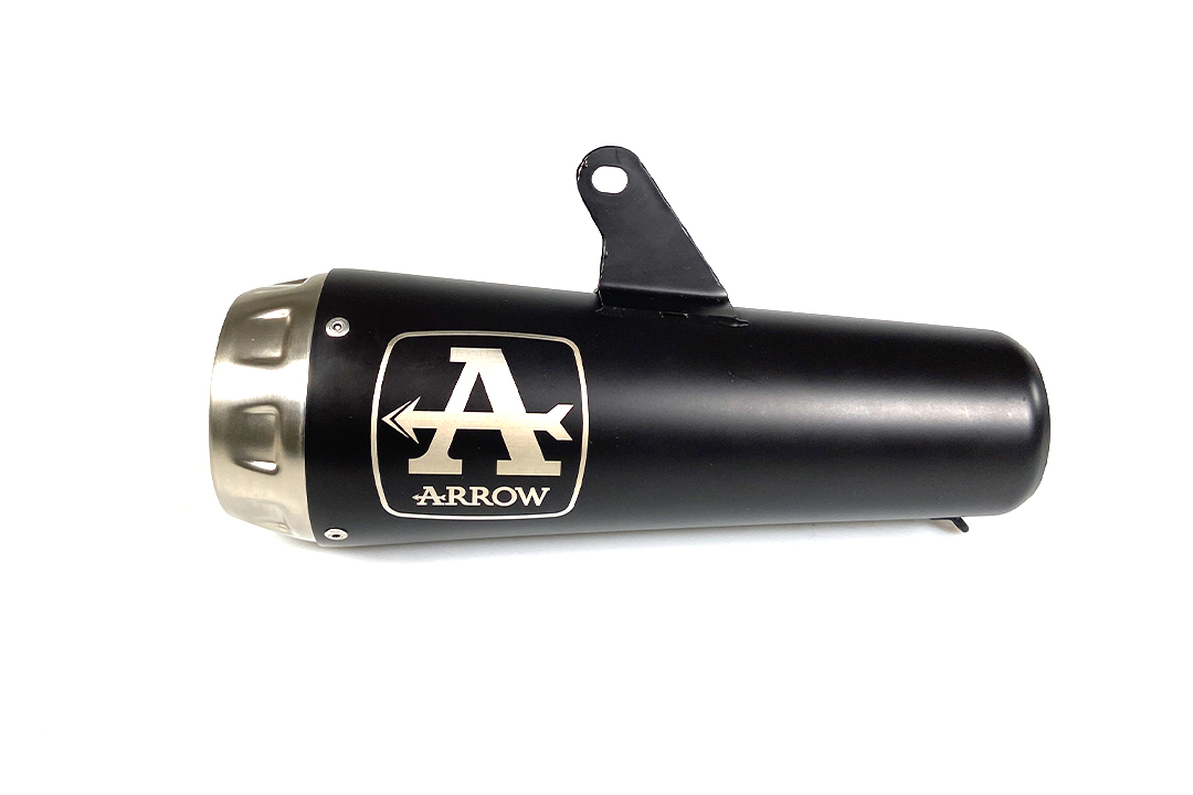 ARROW Escape PRO-RACING Acero Inoxidable negro para Honda CB500F año modelo 2016-