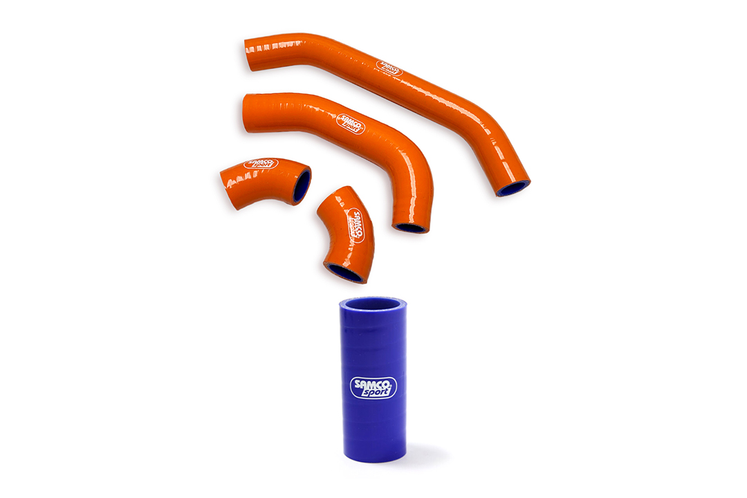 Kit de mangueras de silicona SAMCO Sport azul para modelos Gas Gas, KTM y Husqvarna de 125cc