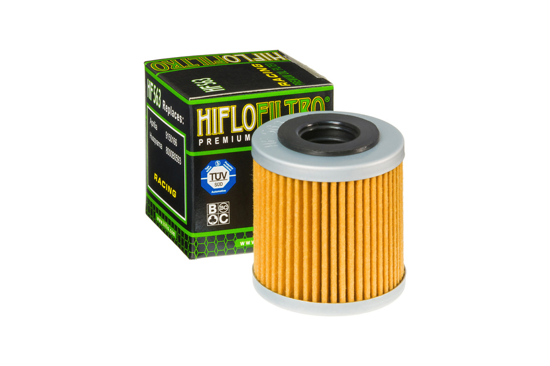 HIFLO filtro de aceite HF563 para diversos modelos Aprilia y Husqvarna