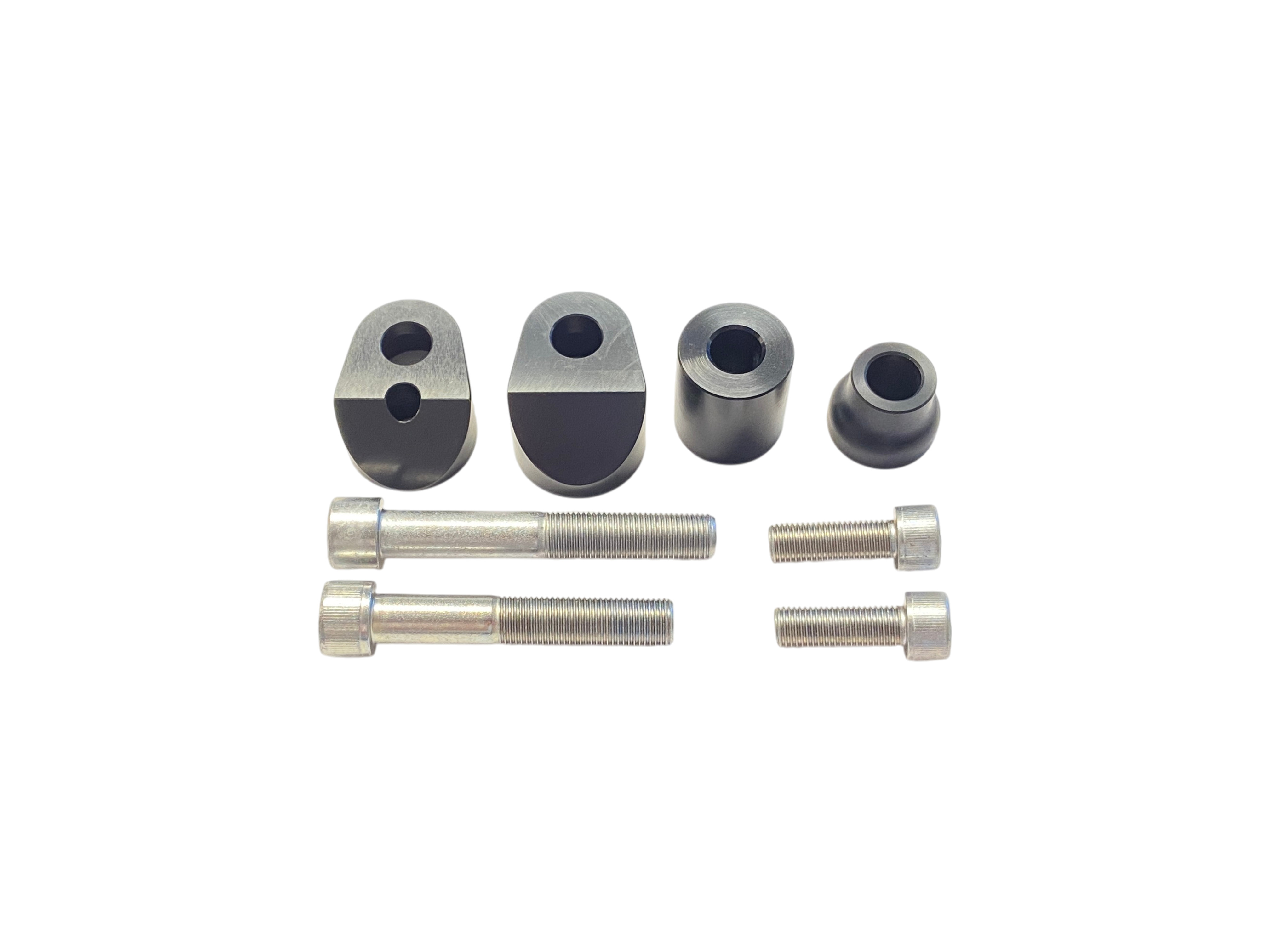 Kit de montaje LSL Crash Pad para Yamaha MT-10, 2016-, DS, negro