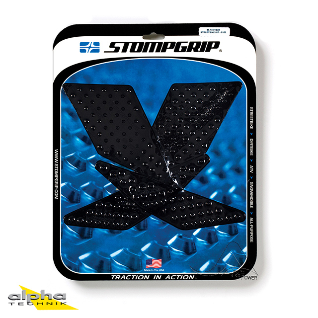 Stompgrip negro, Volcano, para Yamaha, MT09 Tracer, 2015-