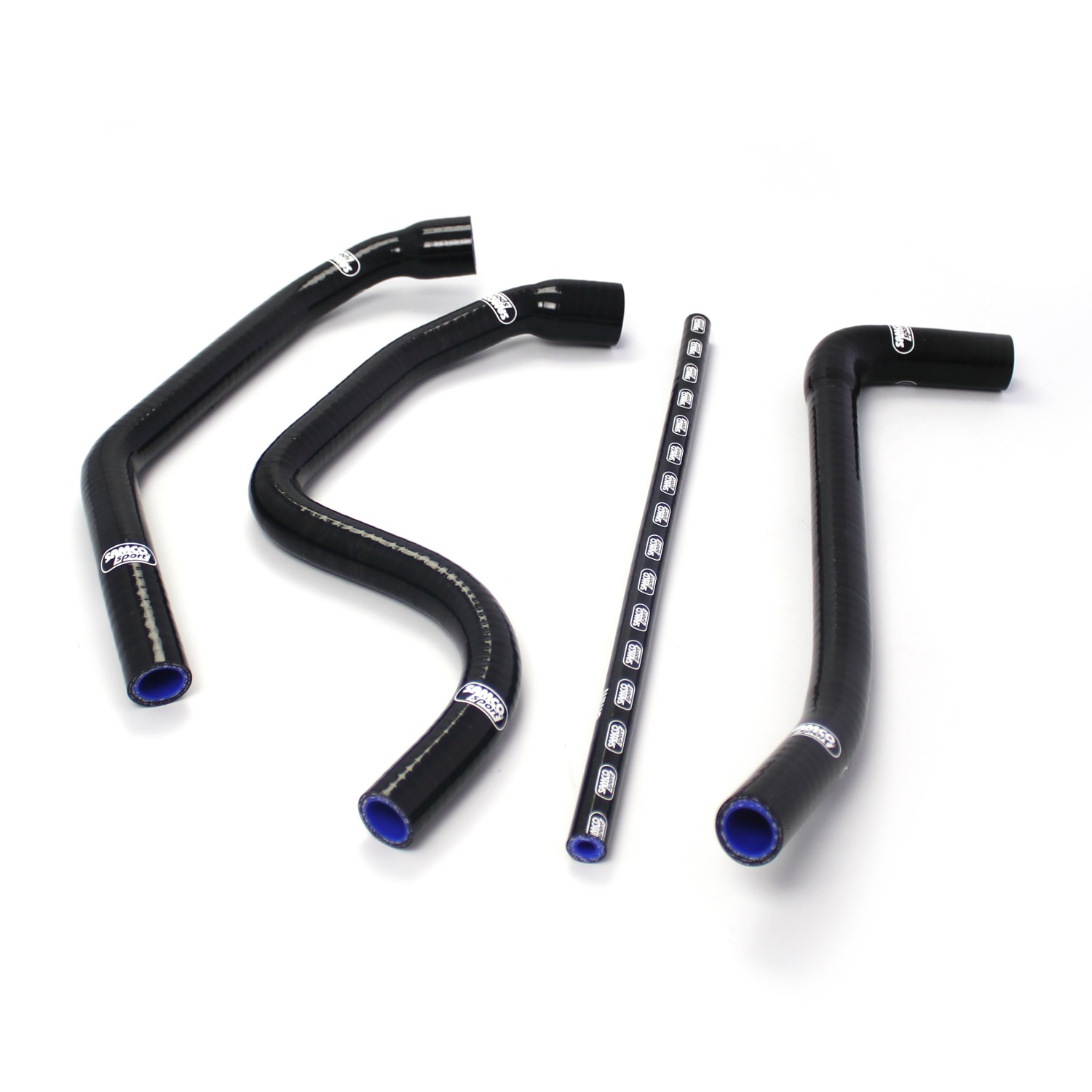 Kit de mangueras de silicona SAMCO SPORT negro mate clásico para Triumph Tiger 1050 año de modelo 2007-2012
