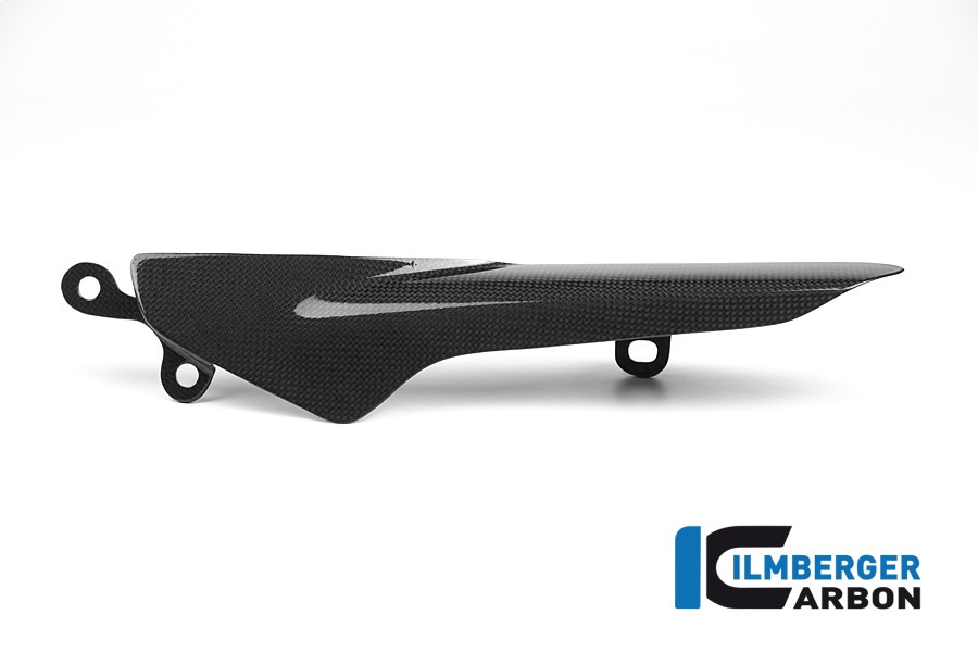 Ilmberger Carbon cubrecadena trasero, Carbono brillante