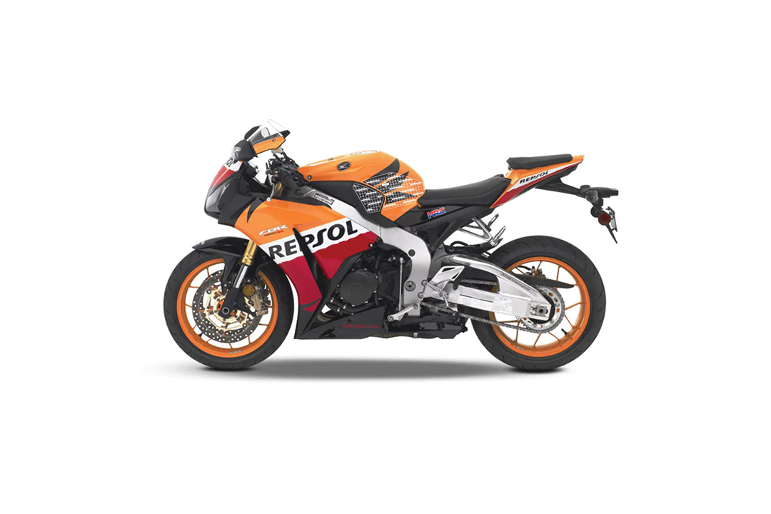 Stompgrip híbrido, Icon, para Honda CBR1000RR, 2012-2016