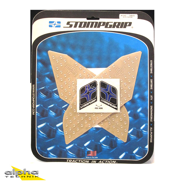 Stompgrip transparente, Volcano, para Yamaha FJR1300, 2003-2023