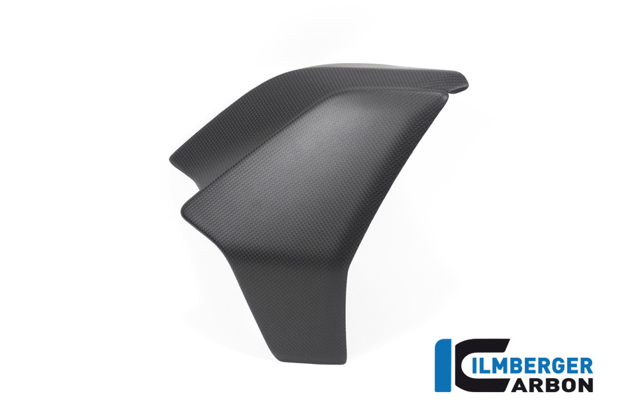 Cubierta de radiador de agua de carbono Ilmberger lado derecho, mate, Ducati Diavel 1260, 2019-