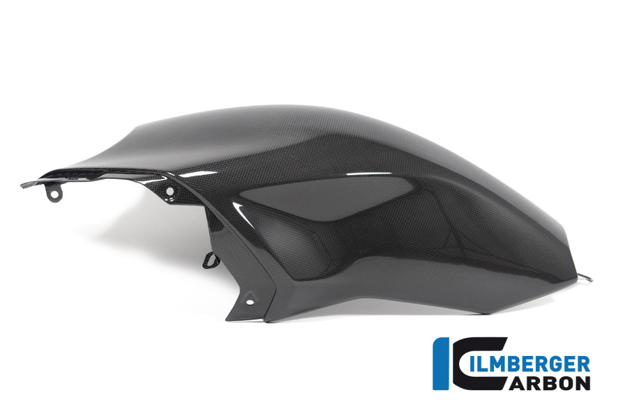 Ilmberger Carbon cubierta depósito de gasolina lado izquierdo, brillante, Ducati Diavel 1260 , 2019-