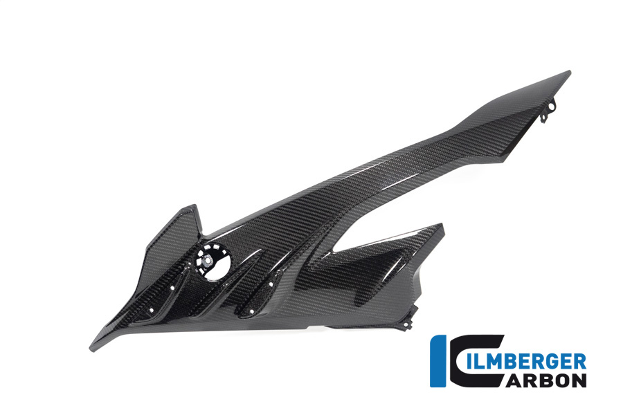 Panel lateral de carenado de carbono Ilmberger lado izquierdo, brillante, BMW S1000RR 2023-