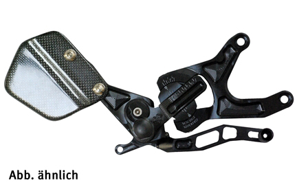 GILLES VCR reposapiés para Ducati 1199 Panigale H8, a partir de 2013-