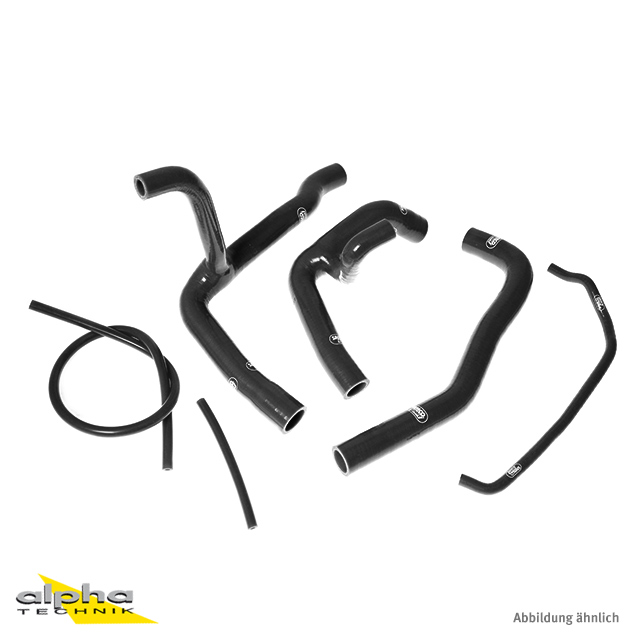 Kit de mangueras de silicona SAMCO SPORT Racing negro para Yamaha YZF-R6, modelos 2006-2024