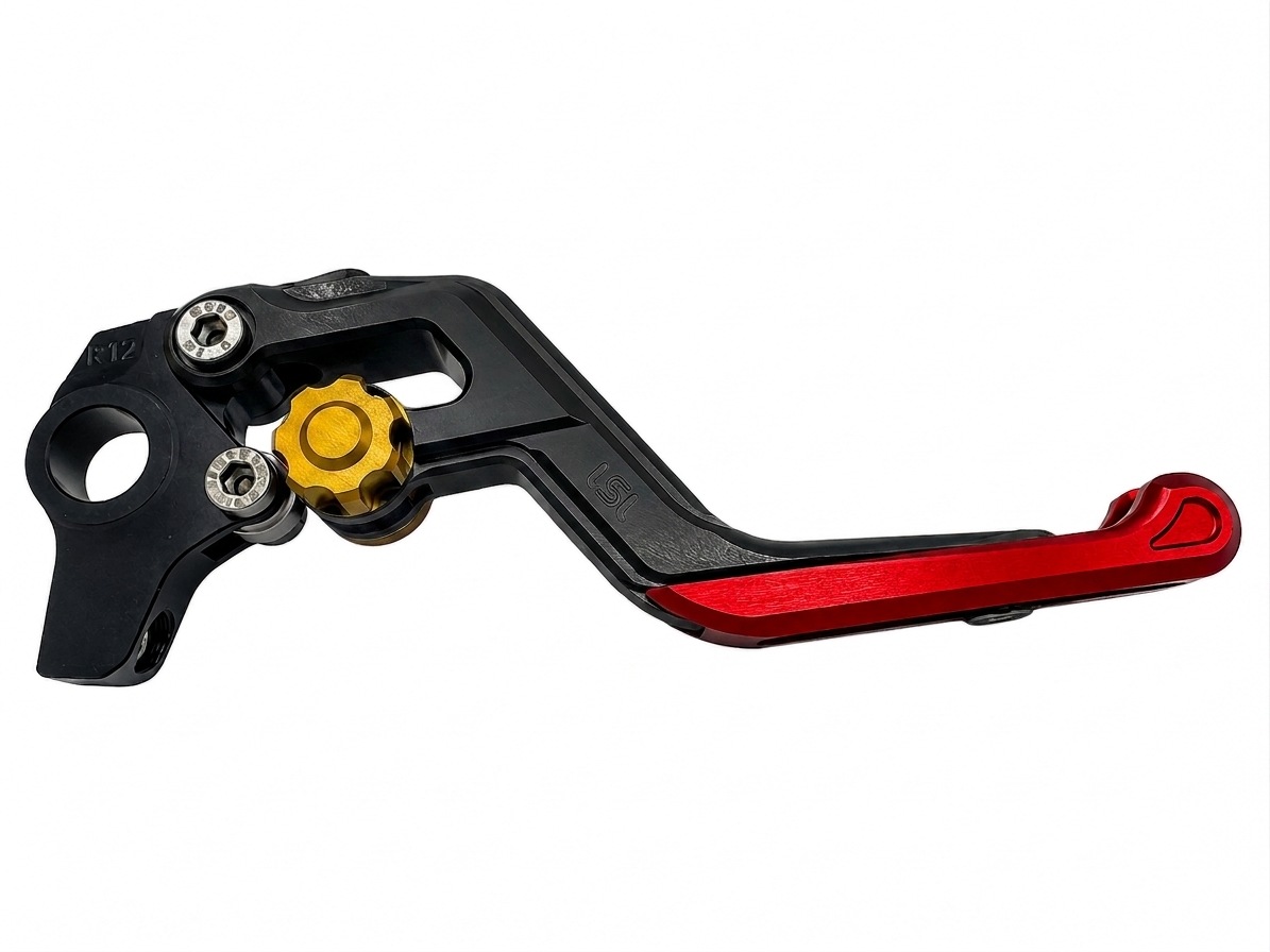 Maneta de freno LSL ERGONIA R68R Negro/Oro/Rojo